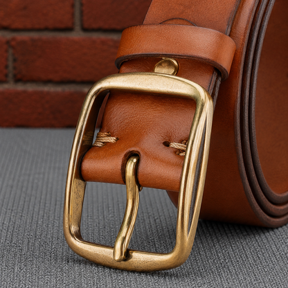 Vintage Casual Leather Belt