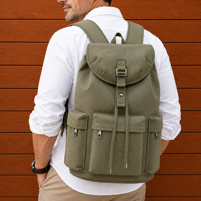 Adventure Canvas Backpack