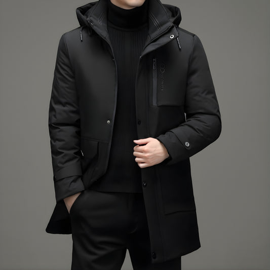 CLASSIC MID-LENGTH COTTON COAT
