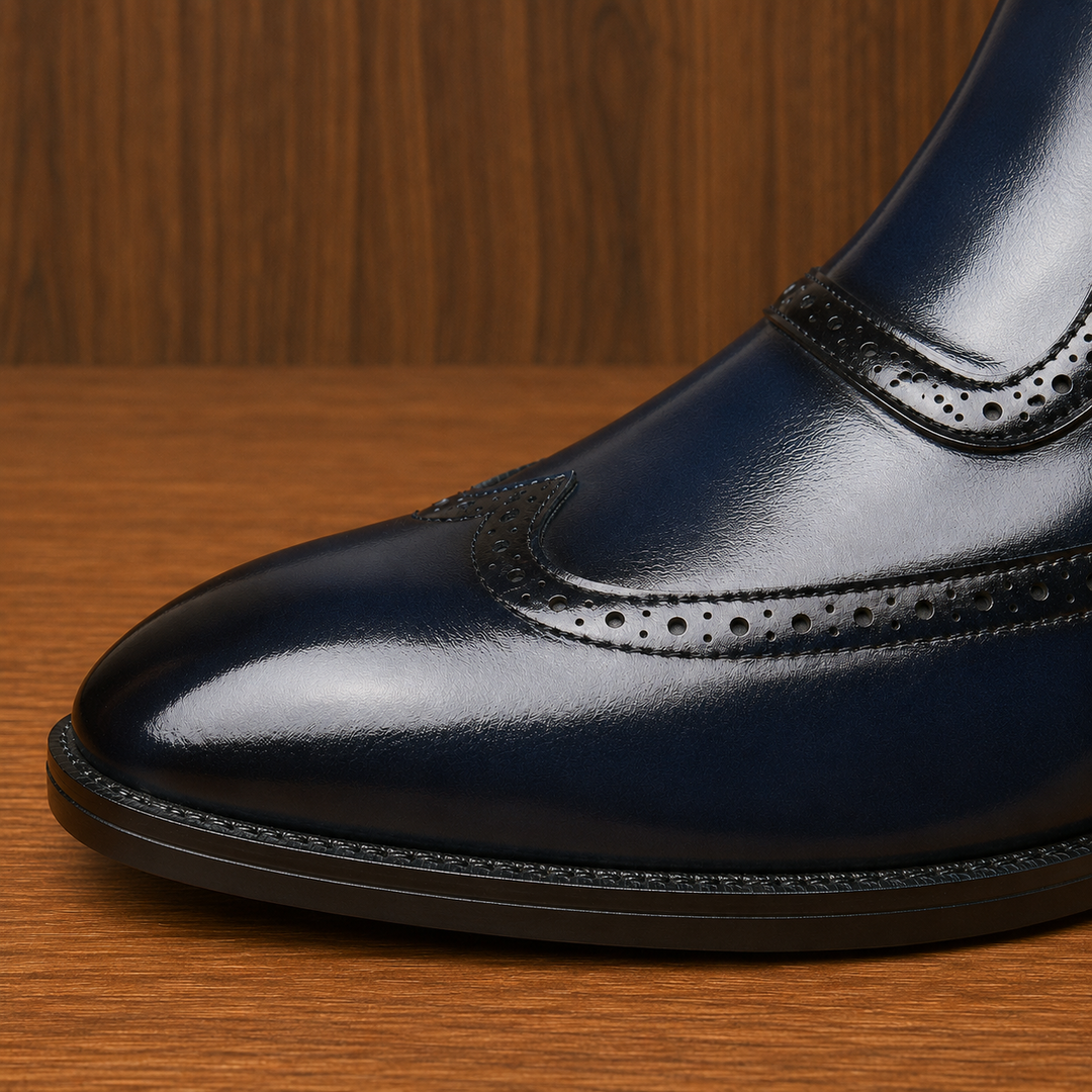 Wingtip Chelsea Boots