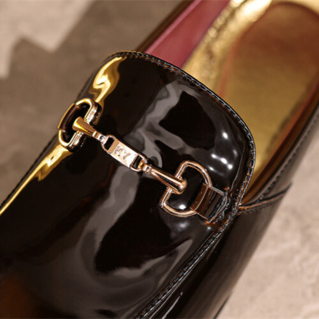 CLASSIC GRADIENT LEATHER LOAFERS