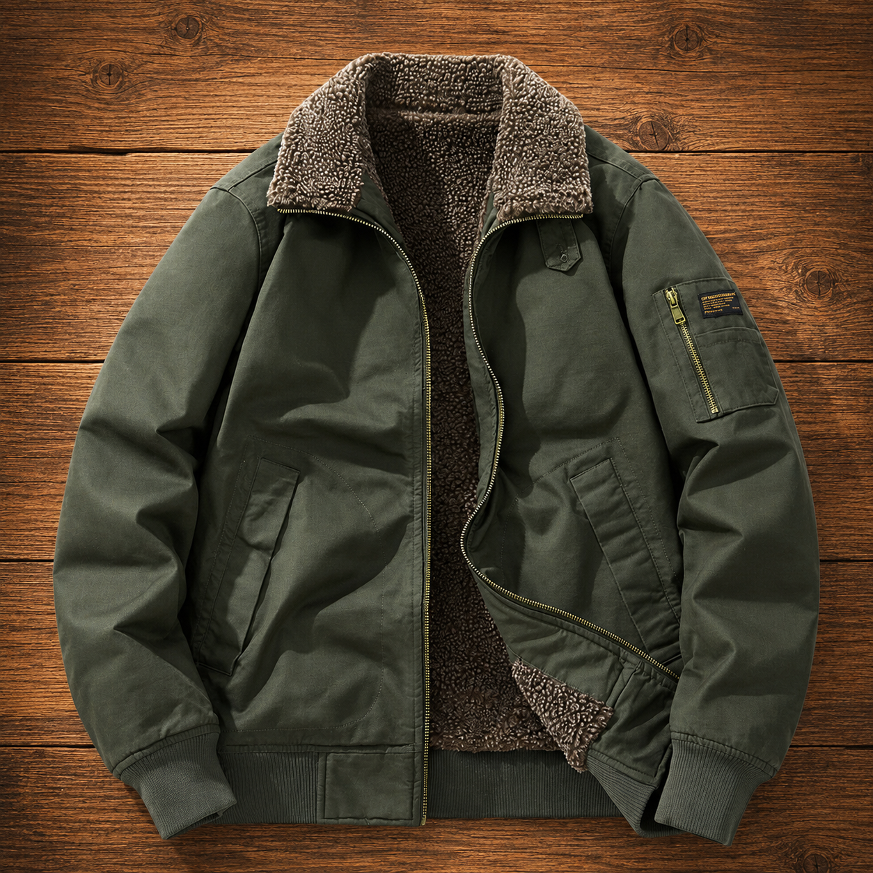 Sherpa Bomber Jacket