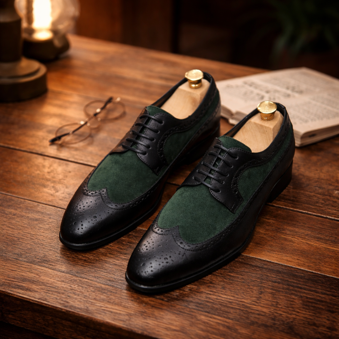 Classic Brogue Oxford Shoes