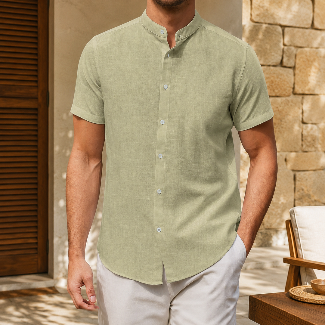 Classic Mandarin Shirt