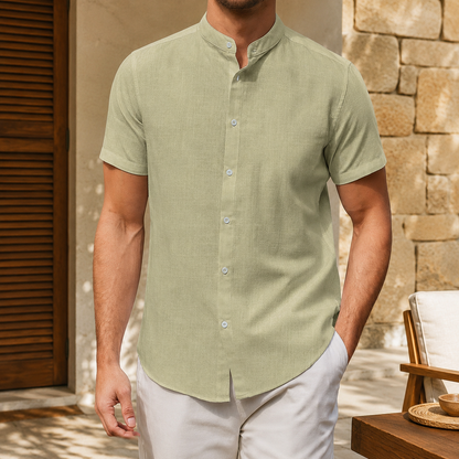 Classic Mandarin Shirt