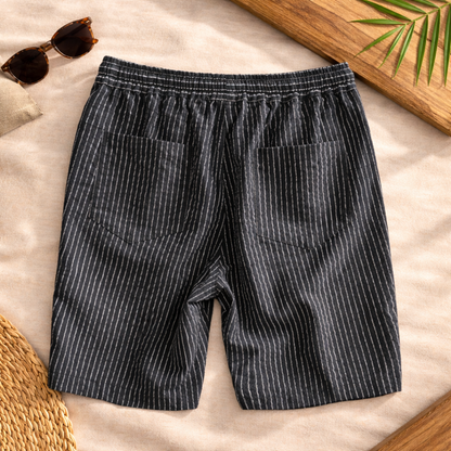 Stripe Casual Shorts
