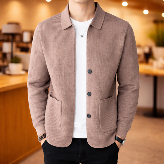 Ribbed Knit Cardigan