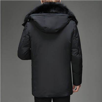 Fur Collar Down Coat