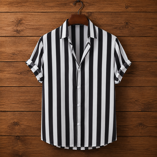Striped Button Shirt