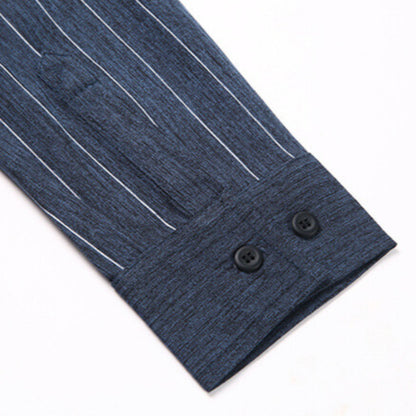 Striped Business Shirt