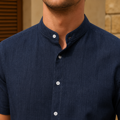 Classic Mandarin Shirt
