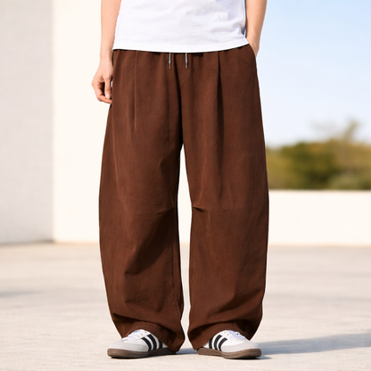 Retro Wide-leg Tousers