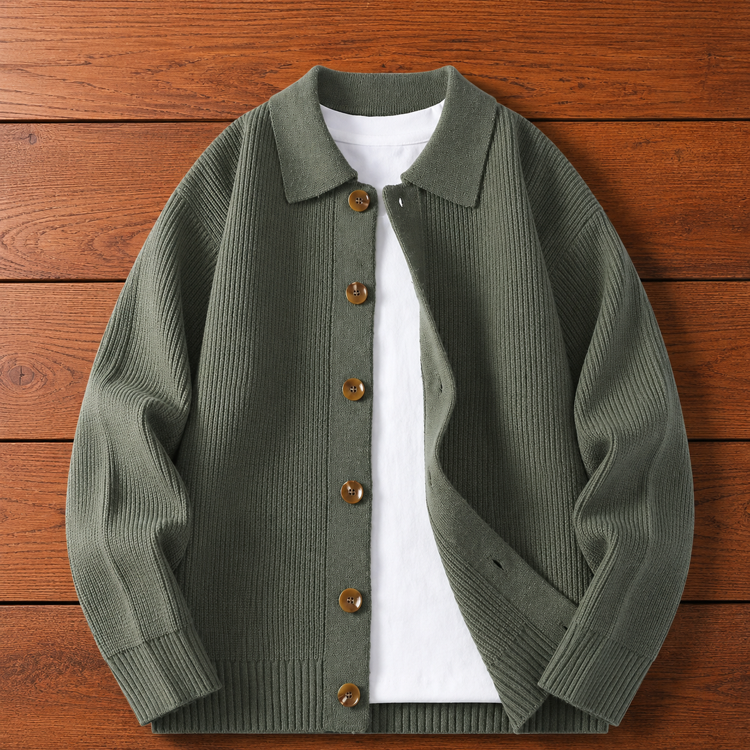 Button Knit Cardigan