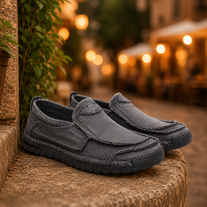 Casual Canvas Slip-On Loafers