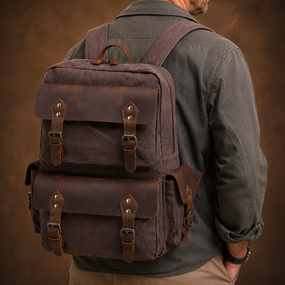 Casual Canvas Backpack