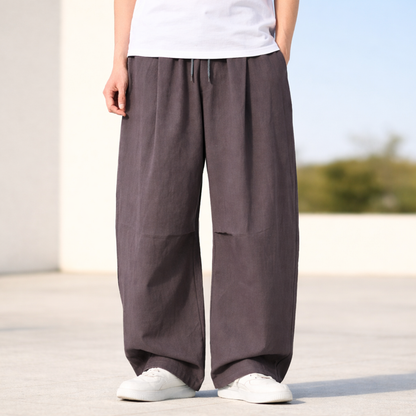 Retro Wide-leg Tousers