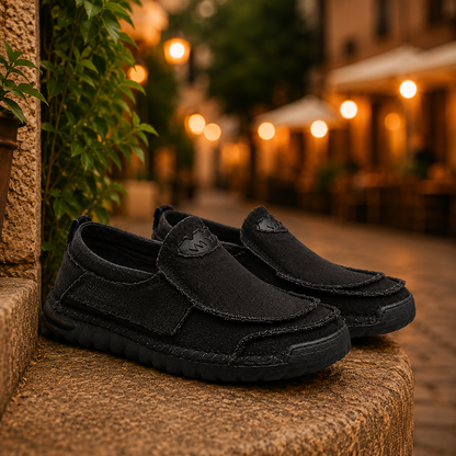 Casual Canvas Slip-On Loafers
