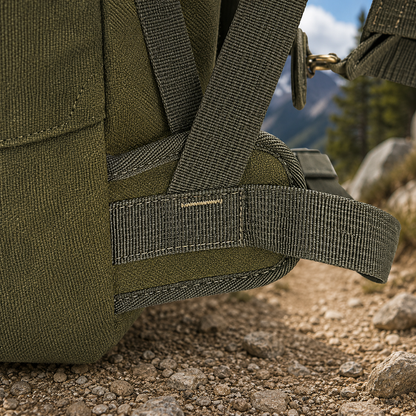 Large Canvas Hiking Backpack