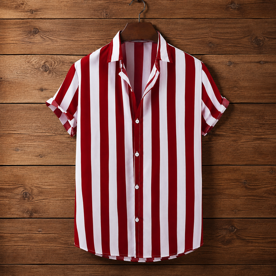Striped Button Shirt