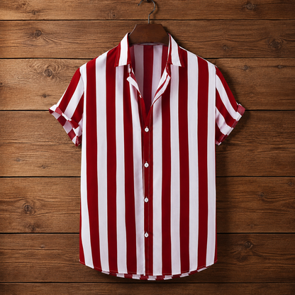 Striped Button Shirt