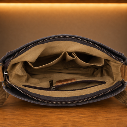Vintage Canvas Messenger Bag