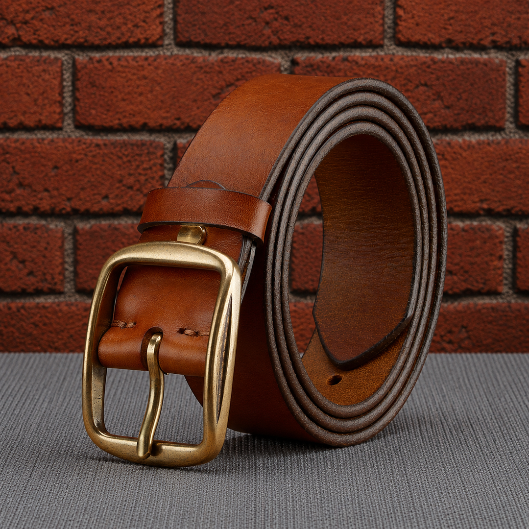 Vintage Casual Leather Belt