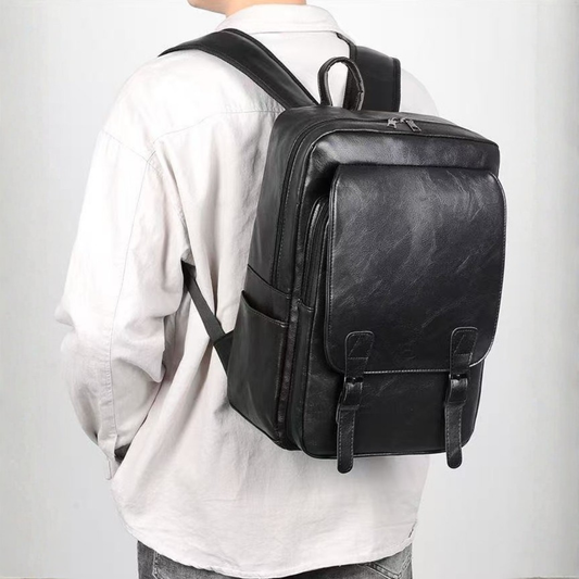 Vintage Leather Backpack