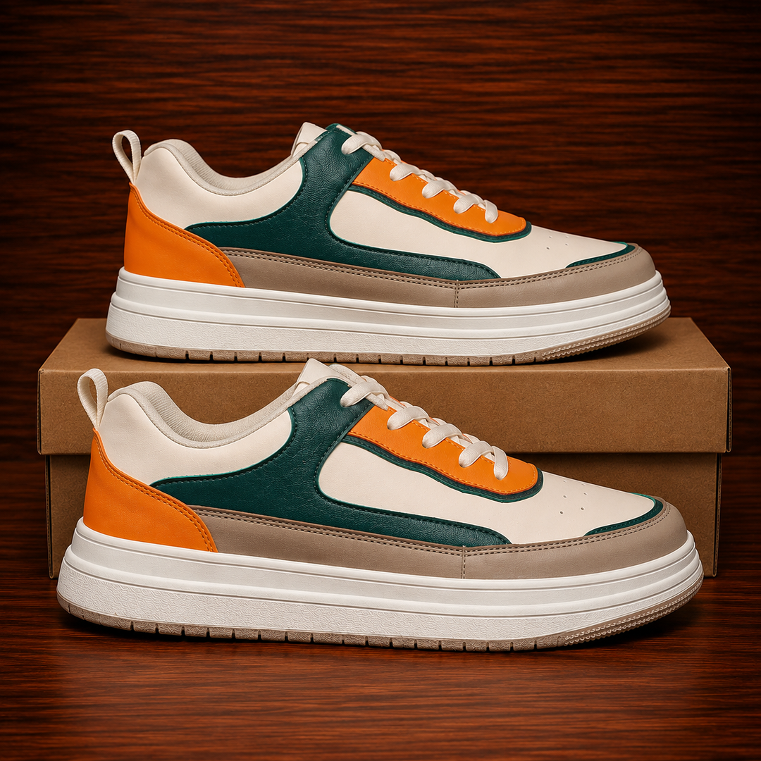 Platform Court Sneakers