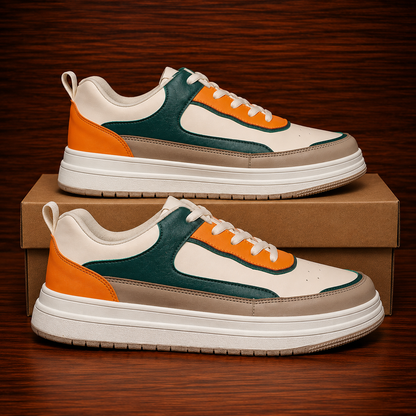 Platform Court Sneakers