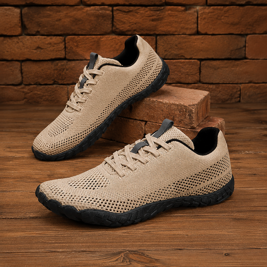 Low-Top Knit Sneakers