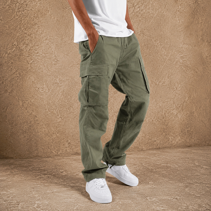 Straight Leg Cargo Pants