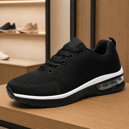 Air Cushion Knit Sneakers