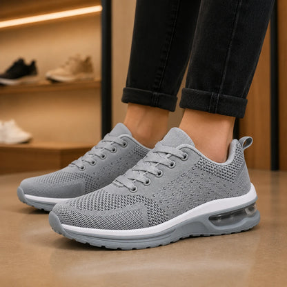 Air Cushion Knit Sneakers