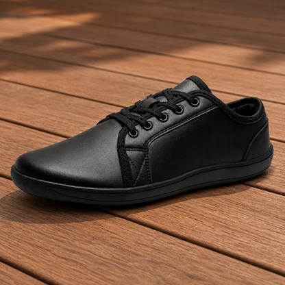 Low-Top Leather Sneakers