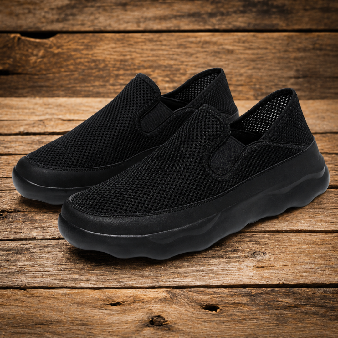 Breathable Walking Slip-Ons