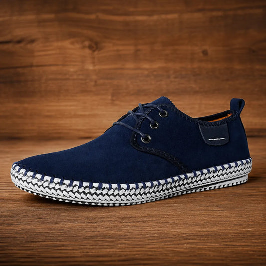 Artisan Stitched Suede Shoes
