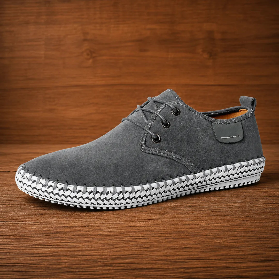 Artisan Stitched Suede Shoes