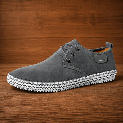 Artisan Stitched Suede Shoes