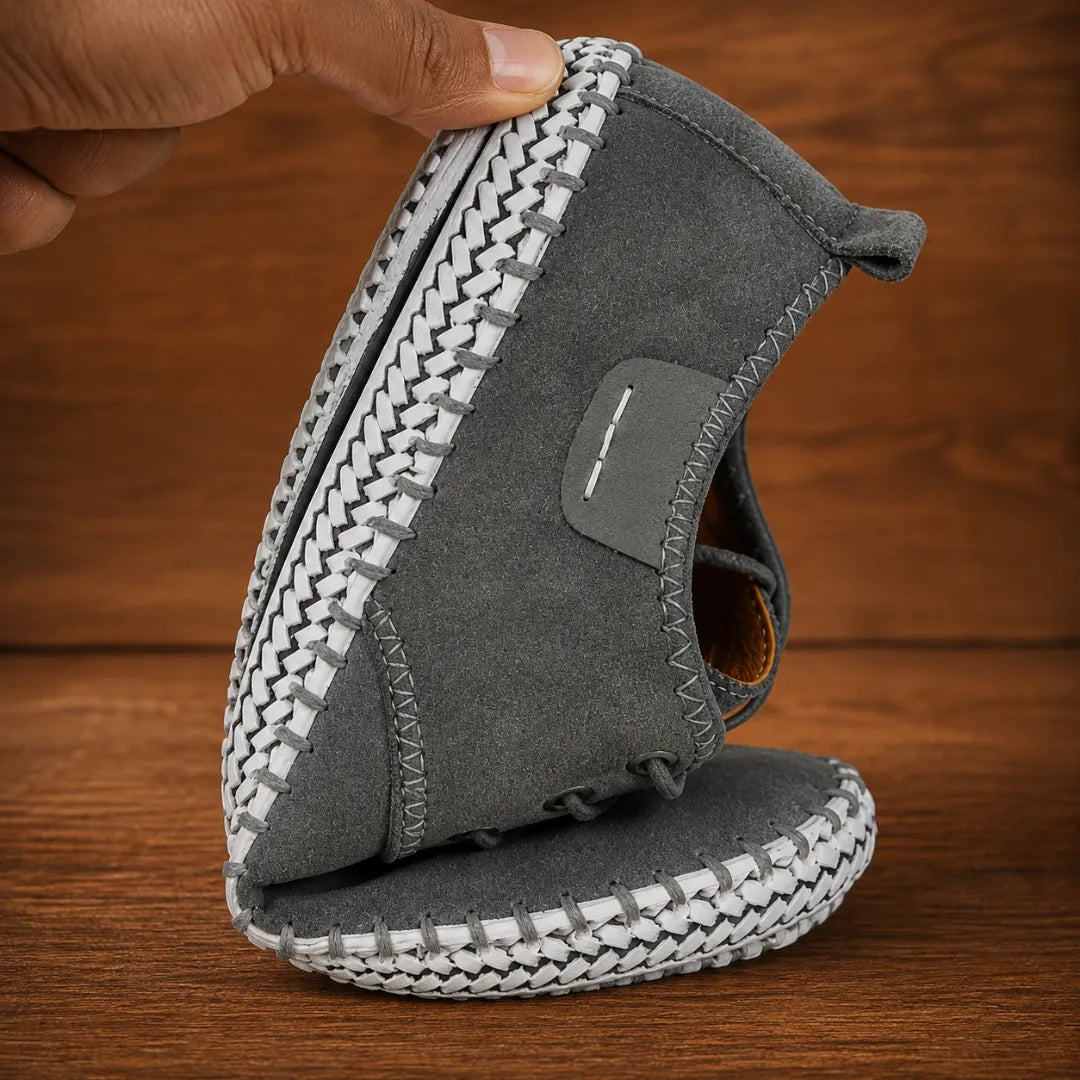 Artisan Stitched Suede Shoes