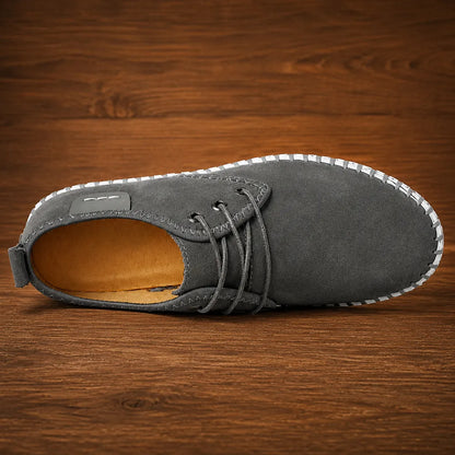 Artisan Stitched Suede Shoes