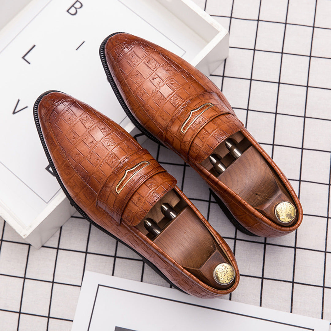 Luxurious Stitched Loafers