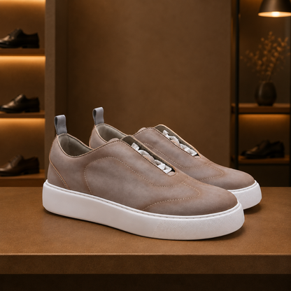 Exclusive Leather Slip Ons