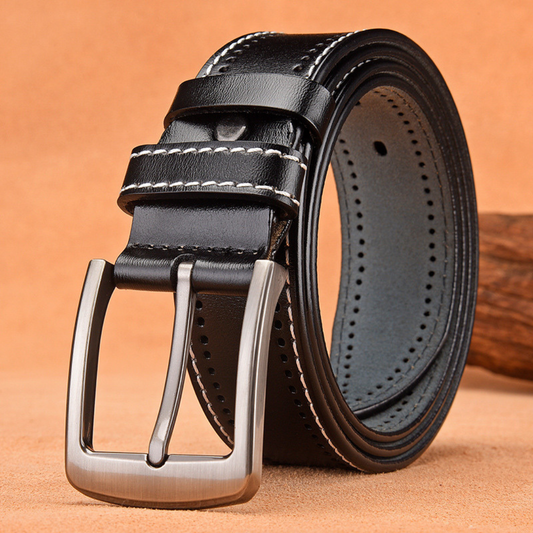 Stitched Leather Belt
