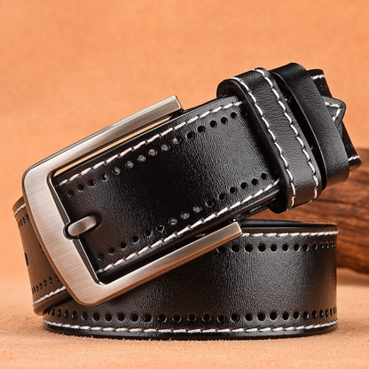 Stitched Leather Belt