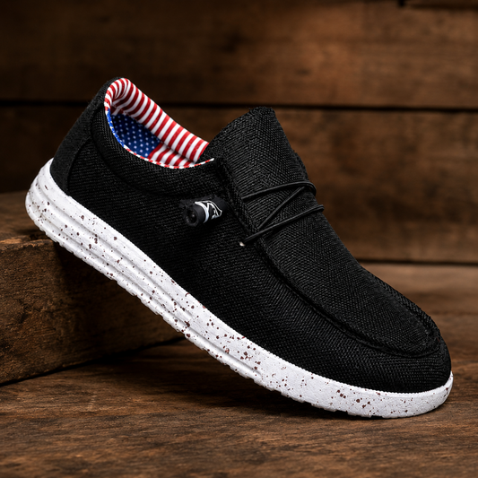 Breathable Canvas Slip-Ons