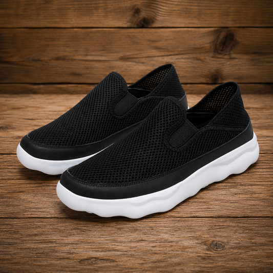 Breathable Walking Slip-Ons