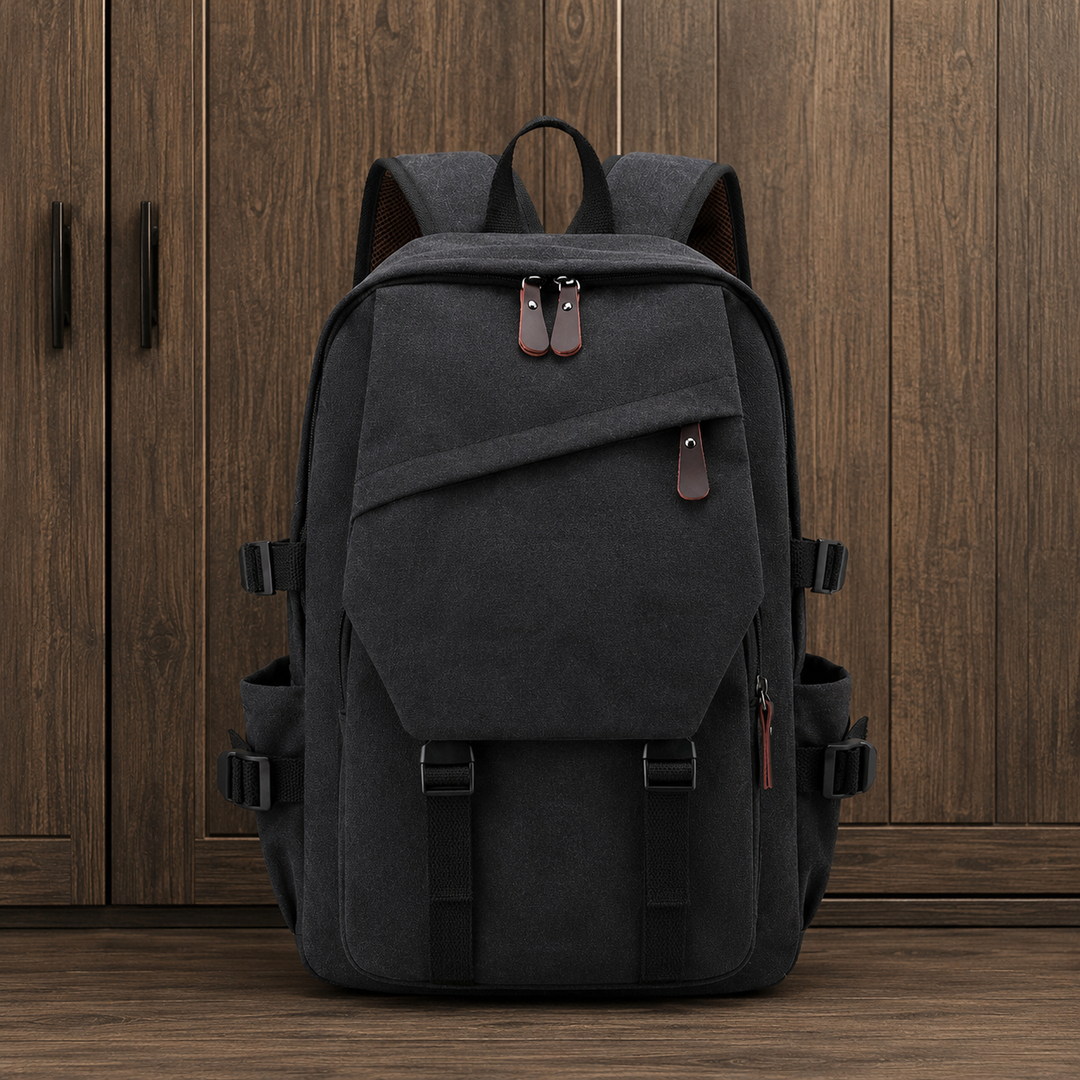 Structured Multiple Storage Backpack