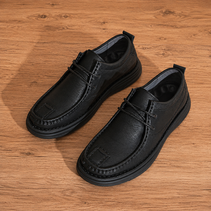 Soft Cushioned Moc-Toe Shoes