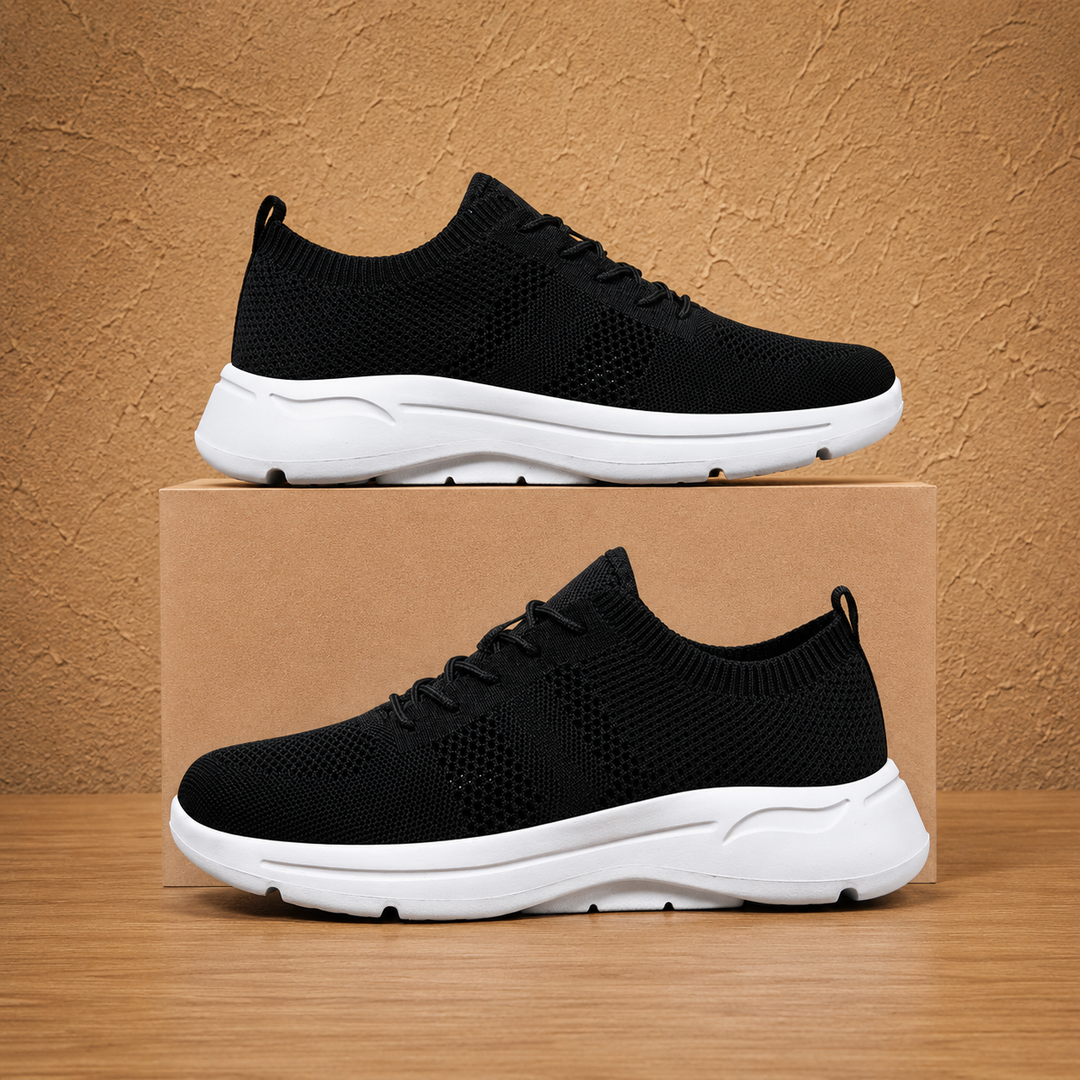 Sock Knit Lace Sneakers