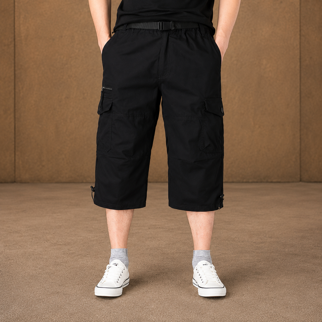 Cargo Capri  Shorts